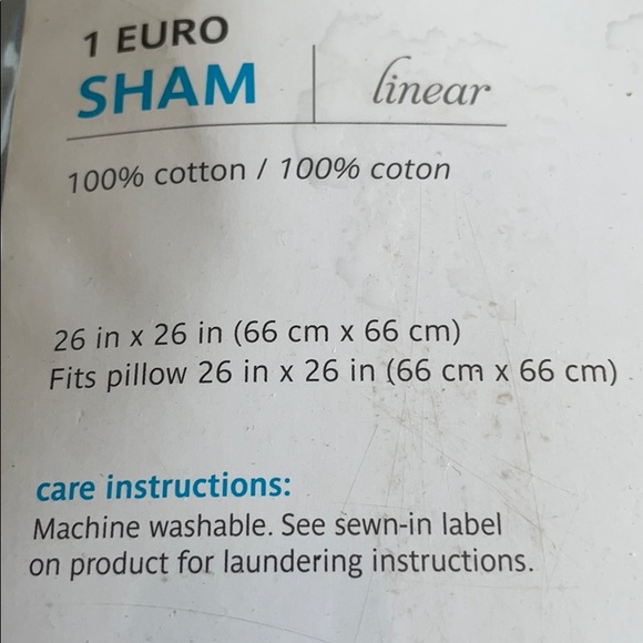 Euro Sham NWT - Picture 4 of 5